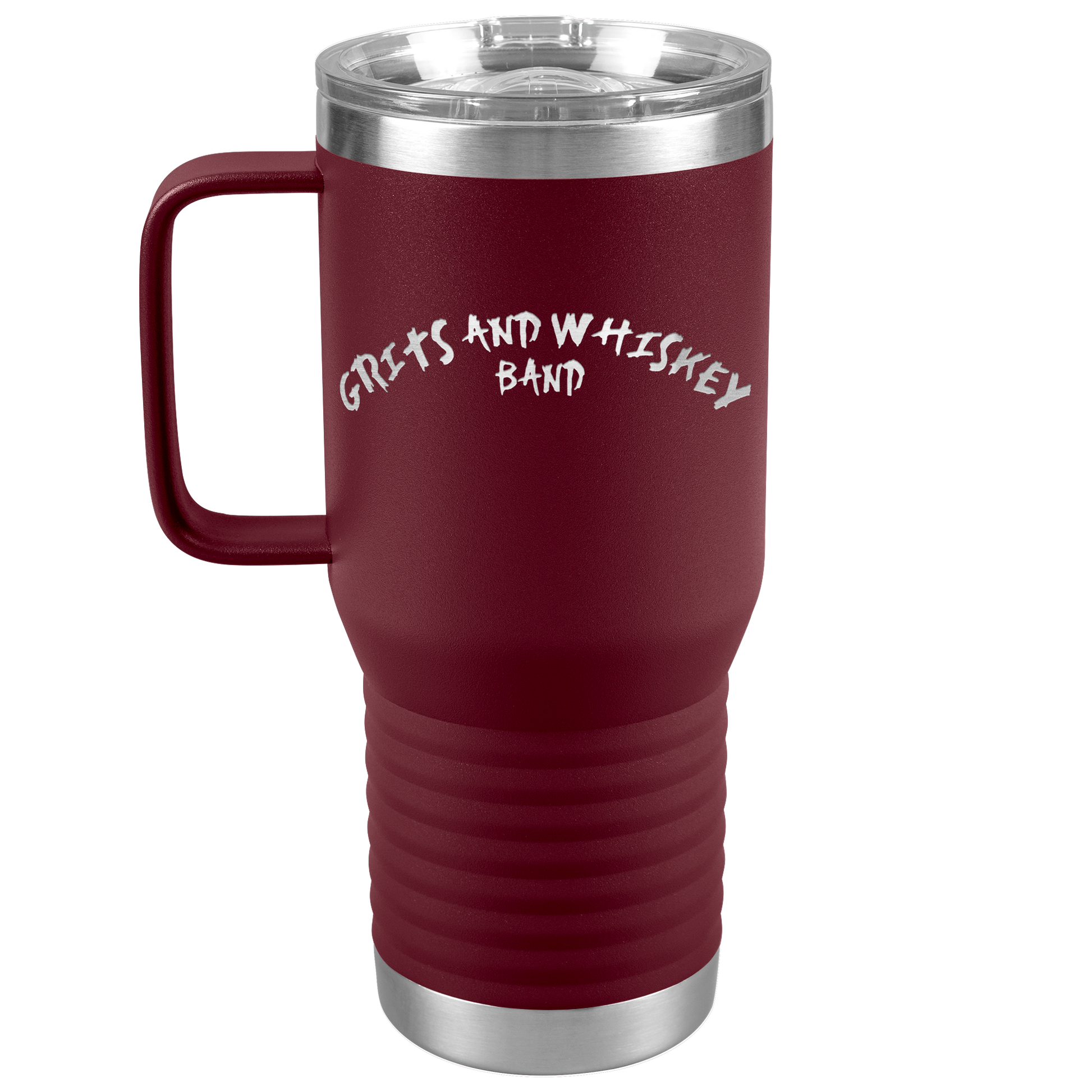 Grits_and_Whiskey_Band_20oz_Laser_Etched_20oz_Travel_Tumbler_Maroon_Mockup.png
