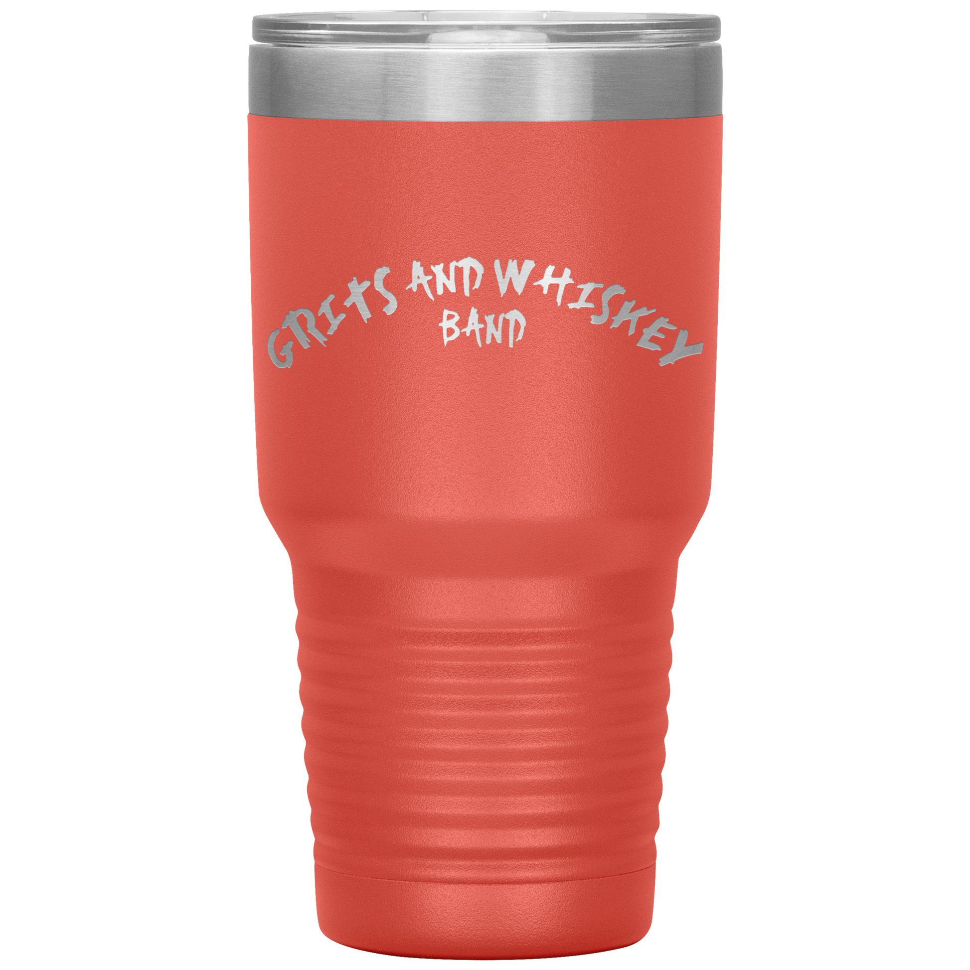 Grits_and_Whiskey_Band_30oz_Laser_Etched_30oz_Tumbler_Coral_Mockup.png