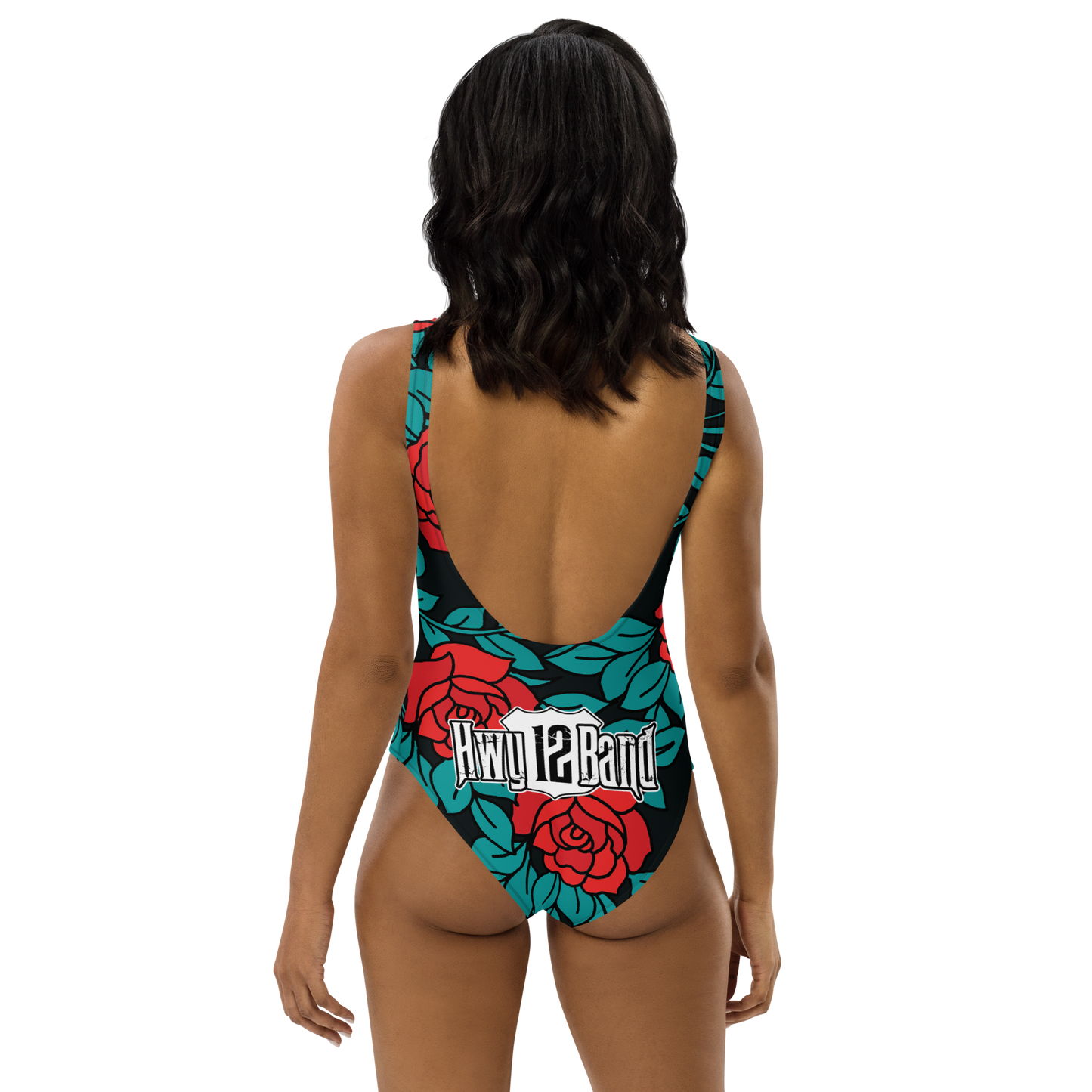 Hwy 12 Band Rose One-Piece Swimsuit