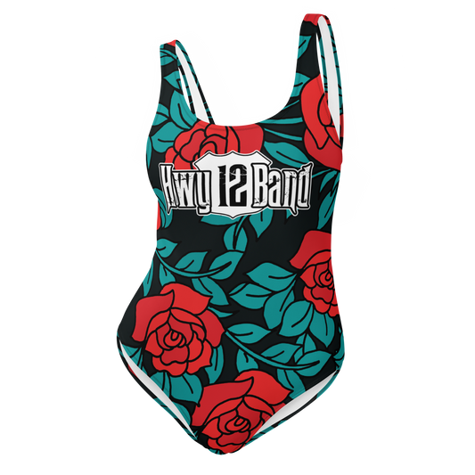 Hwy 12 Band Rose One-Piece Swimsuit