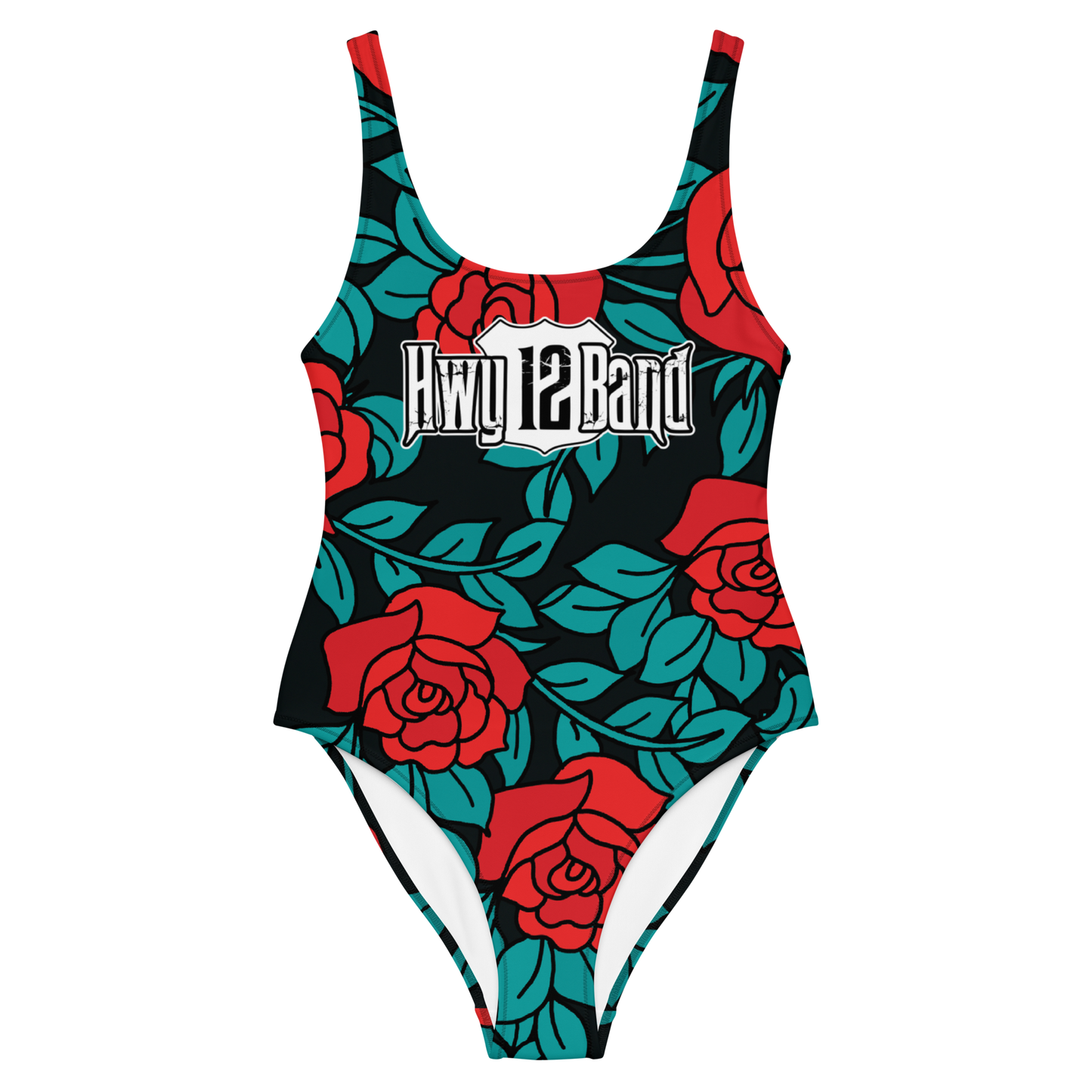 Hwy 12 Band Rose One-Piece Swimsuit