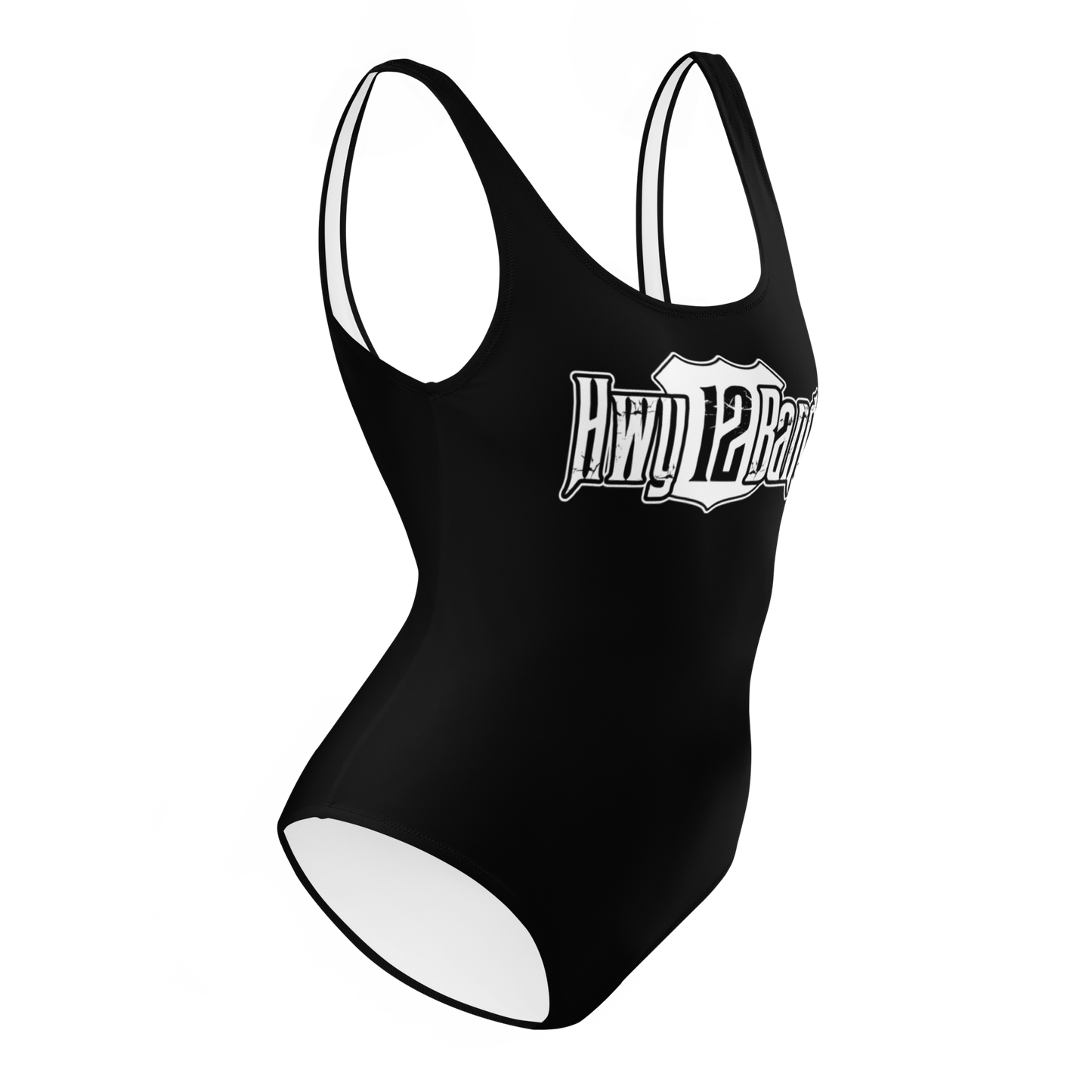 Hwy 12 Band One-Piece Swimsuit