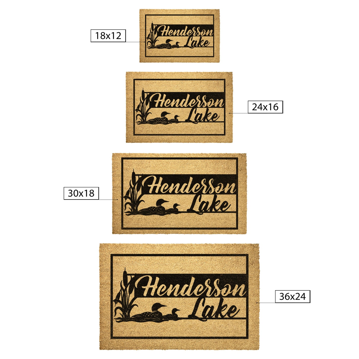 Henderson Lake Outdoor Mat - Large